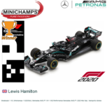 Modelauto 1:18 | Minichamps 110200944 | Mercedes AMG F1 W11 WQ Performance Mercedes AMG F1 2020 #44 Italy / Aeroporto Istrana Modelauto 1:18 | Minichamps 110200944 | Mercedes AMG F1 W11 WQ Performance Mercedes AMG F1 2020 #44 Italy / Aeroporto Istrana