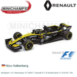 Modelauto 1:43 | Minichamps 417180027 | Renault R.S.18 Renault Sport F1 2018 #27 TBA Modelauto 1:43 | Minichamps 417180027 | Renault R.S.18 Renault Sport F1 2018 #27 TBA