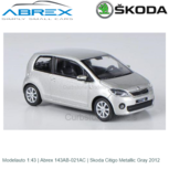 Modelauto 1:43 | Abrex 143AB-021AC | Skoda Citigo Metallic Gray 2012 Modelauto 1:43 | Abrex 143AB-021AC | Skoda Citigo Metallic Gray 2012