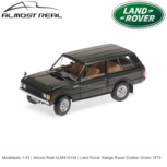 Modelauto 1:43 | Almost Real ALM410104 | Land Rover Range Rover Donker Groen 1970 Modelauto 1:43 | Almost Real ALM410104 | Land Rover Range Rover Donker Groen 1970