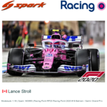 Modelauto 1:18 | Spark 18S565 | Racing Point RP20 Racing Point 2020 #18 Bahrain / Sakhir Grand Prix Modelauto 1:18 | Spark 18S565 | Racing Point RP20 Racing Point 2020 #18 Bahrain / Sakhir Grand Prix
