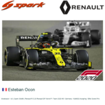 Modelauto 1:43 | Spark S6486 | Renault R.S.20 Renault DP World F1 Team 2020 #31 Germany / Nürburgring / Eifel Grand Prix Modelauto 1:43 | Spark S6486 | Renault R.S.20 Renault DP World F1 Team 2020 #31 Germany / Nürburgring / Eifel Grand Prix