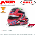 Helm 1:2 | Mini Helmet 4100050 | Bell Helmet Racing Point 2020 #11 Helm 1:2 | Mini Helmet 4100050 | Bell Helmet Racing Point 2020 #11