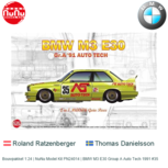 Bouwpakket 1:24 | NuNu Model Kit PN24014 | BMW M3 E30 Group A Auto Tech 1991 #35 Bouwpakket 1:24 | NuNu Model Kit PN24014 | BMW M3 E30 Group A Auto Tech 1991 #35