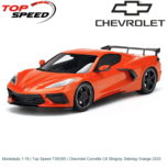 Modelauto 1:18 | Top Speed TS0285 | Chevrolet Corvette C8 Stingray Sebring Orange 2020 Modelauto 1:18 | Top Speed TS0285 | Chevrolet Corvette C8 Stingray Sebring Orange 2020