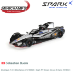 Modelauto 1:43 | Minichamps 414180023 | Spark RT Nissan Nissan E.Dams 2018 #23 Modelauto 1:43 | Minichamps 414180023 | Spark RT Nissan Nissan E.Dams 2018 #23
