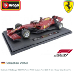 Modelauto 1:18 | Bburago 16808VM | Ferrari SF1000 Scuderia Ferrari 2020 #5 Italy / Monza / Italian Grand Prix Modelauto 1:18 | Bburago 16808VM | Ferrari SF1000 Scuderia Ferrari 2020 #5 Italy / Monza / Italian Grand Prix