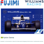Bouwpakket 1:24 | Fujimi Mokei 09212 | Williams FW16 Williams Grand Prix Engineering 1994 #2 San Marino / Circuit Enzo é Dino Ferrari Bouwpakket 1:24 | Fujimi Mokei 09212 | Williams FW16 Williams Grand Prix Engineering 1994 #2 San Marino / Circuit Enzo é Dino Ferrari