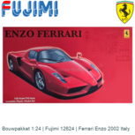 Bouwpakket 1:24 | Fujimi 12624 | Ferrari Enzo 2002 Italy Bouwpakket 1:24 | Fujimi 12624 | Ferrari Enzo 2002 Italy