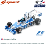 Modelauto 1:18 | Spark 18S220 | Ligier JS5 Ligier 1976 #26 USA West / Long Beach Modelauto 1:18 | Spark 18S220 | Ligier JS5 Ligier 1976 #26 USA West / Long Beach