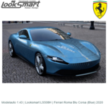 Modelauto 1:43 | Looksmart LS508H | Ferrari Roma Blu Corsa (Blue) 2020 Modelauto 1:43 | Looksmart LS508H | Ferrari Roma Blu Corsa (Blue) 2020