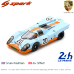 Modelauto 1:18 | Spark 18S417 | Porsche 917K JW Automotive Engineering 1970 #20 France / Le Mans / 24 Hours Modelauto 1:18 | Spark 18S417 | Porsche 917K JW Automotive Engineering 1970 #20 France / Le Mans / 24 Hours