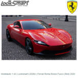 Modelauto 1:43 | Looksmart LS508J | Ferrari Roma Rosso Fuoco (Red) 2020 Modelauto 1:43 | Looksmart LS508J | Ferrari Roma Rosso Fuoco (Red) 2020