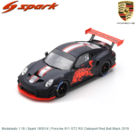 Modelauto 1:18 | Spark 18S514 | Porsche 911 GT2 RS Clubsport Red Bull Black 2019 Modelauto 1:18 | Spark 18S514 | Porsche 911 GT2 RS Clubsport Red Bull Black 2019