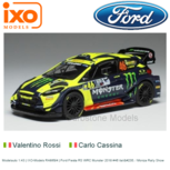 Modelauto 1:43 | IXO-Models RAM694 | Ford Fiesta RS WRC Munster 2018 #46 italië / Monza Rally Show Modelauto 1:43 | IXO-Models RAM694 | Ford Fiesta RS WRC Munster 2018 #46 italië / Monza Rally Show