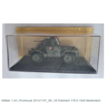 Militair 1:43 | Promocar 20141107_06 | 35 Panhard 178 6 1940 Nederland Militair 1:43 | Promocar 20141107_06 | 35 Panhard 178 6 1940 Nederland