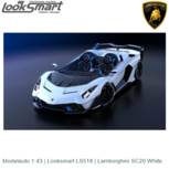 Modelauto 1:43 | Looksmart LS518 | Lamborghini SC20 White Modelauto 1:43 | Looksmart LS518 | Lamborghini SC20 White