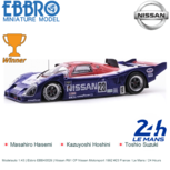 Modelauto 1:43 | Ebbro EBB43529 | Nissan R91 CP Nissan Motorsport 1992 #23 France / Le Mans / 24 Hours Modelauto 1:43 | Ebbro EBB43529 | Nissan R91 CP Nissan Motorsport 1992 #23 France / Le Mans / 24 Hours