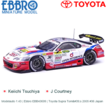 Modelauto 1:43 | Ebbro EBB43699 | Toyota Supra Tom's 2005 #36 Japan Modelauto 1:43 | Ebbro EBB43699 | Toyota Supra Tom's 2005 #36 Japan
