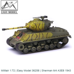 Militair 1:72 | Easy Model 36258 | Sherman M4 A3E8 1943 Militair 1:72 | Easy Model 36258 | Sherman M4 A3E8 1943
