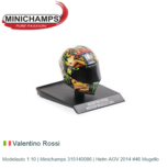 Modelauto 1:10 | Minichamps 315140086 | Helm AGV 2014 #46 Mugello Modelauto 1:10 | Minichamps 315140086 | Helm AGV 2014 #46 Mugello