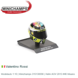 Modelauto 1:10 | Minichamps 315130056 | Helm AGV 2013 #46 Misano Modelauto 1:10 | Minichamps 315130056 | Helm AGV 2013 #46 Misano