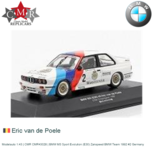 Modelauto 1:43 | CMR CMR43028 | BMW M3 Sport Evolution (E30) Zakspeed BMW Team 1992 #2 Germany Modelauto 1:43 | CMR CMR43028 | BMW M3 Sport Evolution (E30) Zakspeed BMW Team 1992 #2 Germany