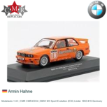 Modelauto 1:43 | CMR CMR43034 | BMW M3 Sport Evolution (E30) Linder 1992 #19 Germany Modelauto 1:43 | CMR CMR43034 | BMW M3 Sport Evolution (E30) Linder 1992 #19 Germany