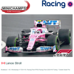 Modelauto 1:43 | Minichamps 417201418 | Racing Point RP20 Racing Point 2020 #18 Turkey / Turkish Grand Prix Modelauto 1:43 | Minichamps 417201418 | Racing Point RP20 Racing Point 2020 #18 Turkey / Turkish Grand Prix