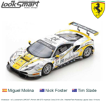 Modelauto 1:43 | Looksmart LSRC067 | Ferrari 488 GT3 HubAuto Corsa 2019 USA / WeatherTech Raceway Laguna Seca / 8 Hours Modelauto 1:43 | Looksmart LSRC067 | Ferrari 488 GT3 HubAuto Corsa 2019 USA / WeatherTech Raceway Laguna Seca / 8 Hours