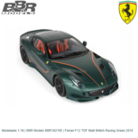 Modelauto 1:18 | BBR Models BBR182105 | Ferrari F12 TDF Matt British Racing Green 2015 Modelauto 1:18 | BBR Models BBR182105 | Ferrari F12 TDF Matt British Racing Green 2015