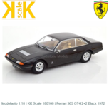 Modelauto 1:18 | KK Scale 180166 | Ferrari 365 GT4 2+2 Black 1972 Modelauto 1:18 | KK Scale 180166 | Ferrari 365 GT4 2+2 Black 1972