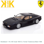 Modelauto 1:18 | KK Scale 180512 | Ferrari Testarossa Black 1986 Modelauto 1:18 | KK Scale 180512 | Ferrari Testarossa Black 1986