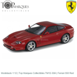 Modelauto 1:12 | Top Marques Collectibles TM12-30A | Ferrari 550 Red Modelauto 1:12 | Top Marques Collectibles TM12-30A | Ferrari 550 Red