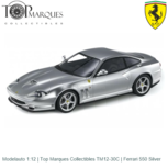 Modelauto 1:12 | Top Marques Collectibles TM12-30C | Ferrari 550 Silver Modelauto 1:12 | Top Marques Collectibles TM12-30C | Ferrari 550 Silver