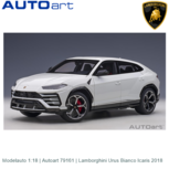 Modelauto 1:18 | Autoart 79161 | Lamborghini Urus Bianco Icaris 2018 Modelauto 1:18 | Autoart 79161 | Lamborghini Urus Bianco Icaris 2018