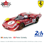 Modelauto 1:18 | CMR CMR029 | Ferrari 512 LM SpA Ferrari SEFAC 1970 #5 France / Le Mans / 24 Hours Modelauto 1:18 | CMR CMR029 | Ferrari 512 LM SpA Ferrari SEFAC 1970 #5 France / Le Mans / 24 Hours