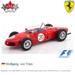 Modelauto 1:18 | CMR CMR173 | Ferrari 156 Sharknose Scuderia Ferrari 1961 #20 France / Circuit de Reims Modelauto 1:18 | CMR CMR173 | Ferrari 156 Sharknose Scuderia Ferrari 1961 #20 France / Circuit de Reims