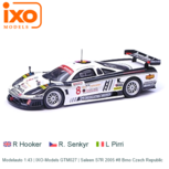 Modelauto 1:43 | IXO-Models GTM027 | Saleen S7R 2005 #8 Brno Czech Republic Modelauto 1:43 | IXO-Models GTM027 | Saleen S7R 2005 #8 Brno Czech Republic