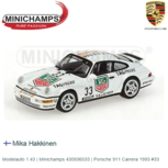 Modelauto 1:43 | Minichamps 430936033 | Porsche 911 Carrera 1993 #33 Modelauto 1:43 | Minichamps 430936033 | Porsche 911 Carrera 1993 #33