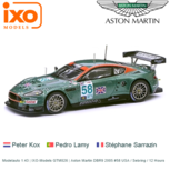 Modelauto 1:43 | IXO-Models GTM026 | Aston Martin DBR9 2005 #58 USA / Sebring / 12 Hours Modelauto 1:43 | IXO-Models GTM026 | Aston Martin DBR9 2005 #58 USA / Sebring / 12 Hours