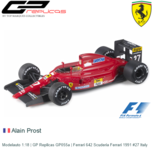 Modelauto 1:18 | GP Replicas GP055a | Ferrari 642 Scuderia Ferrari 1991 #27 Italy Modelauto 1:18 | GP Replicas GP055a | Ferrari 642 Scuderia Ferrari 1991 #27 Italy