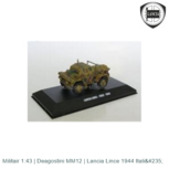 Militair 1:43 | Deagostini MM12 | Lancia Lince 1944 Italië Militair 1:43 | Deagostini MM12 | Lancia Lince 1944 Italië