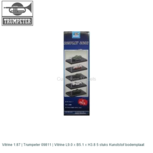 Vitrine 1:87 | Trumpeter 09811 | Vitrine L9.0 x B5.1 x H3.8 5 stuks Kunststof bodemplaat Vitrine 1:87 | Trumpeter 09811 | Vitrine L9.0 x B5.1 x H3.8 5 stuks Kunststof bodemplaat