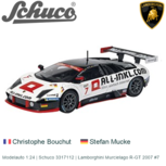 Modelauto 1:24 | Schuco 3317112 | Lamborghini Murcielago R-GT 2007 #7 Modelauto 1:24 | Schuco 3317112 | Lamborghini Murcielago R-GT 2007 #7