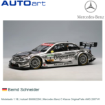 Modelauto 1:18 | Autoart B66962296 | Mercedes Benz C Klasse OriginalTeile AMG 2007 #1 Modelauto 1:18 | Autoart B66962296 | Mercedes Benz C Klasse OriginalTeile AMG 2007 #1