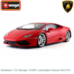 Modelauto 1:18 | Bburago 11038R | Lamborghini Huracan Red 2014 Modelauto 1:18 | Bburago 11038R | Lamborghini Huracan Red 2014