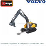 Grondverzet 1:50 | Bburago 18-32086 | Volvo EC220E Excavator Yellow Grondverzet 1:50 | Bburago 18-32086 | Volvo EC220E Excavator Yellow