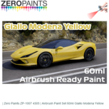 | Zero Paints ZP-1007 4305 | Airbrush Paint Set 60ml Giallo Modena Yellow | Zero Paints ZP-1007 4305 | Airbrush Paint Set 60ml Giallo Modena Yellow