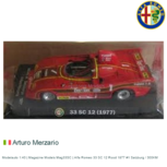 Modelauto 1:43 | Magazine Models Mag33SC | Alfa Romeo 33 SC 12 Rood 1977 #1 Salzburg / 300KM Modelauto 1:43 | Magazine Models Mag33SC | Alfa Romeo 33 SC 12 Rood 1977 #1 Salzburg / 300KM